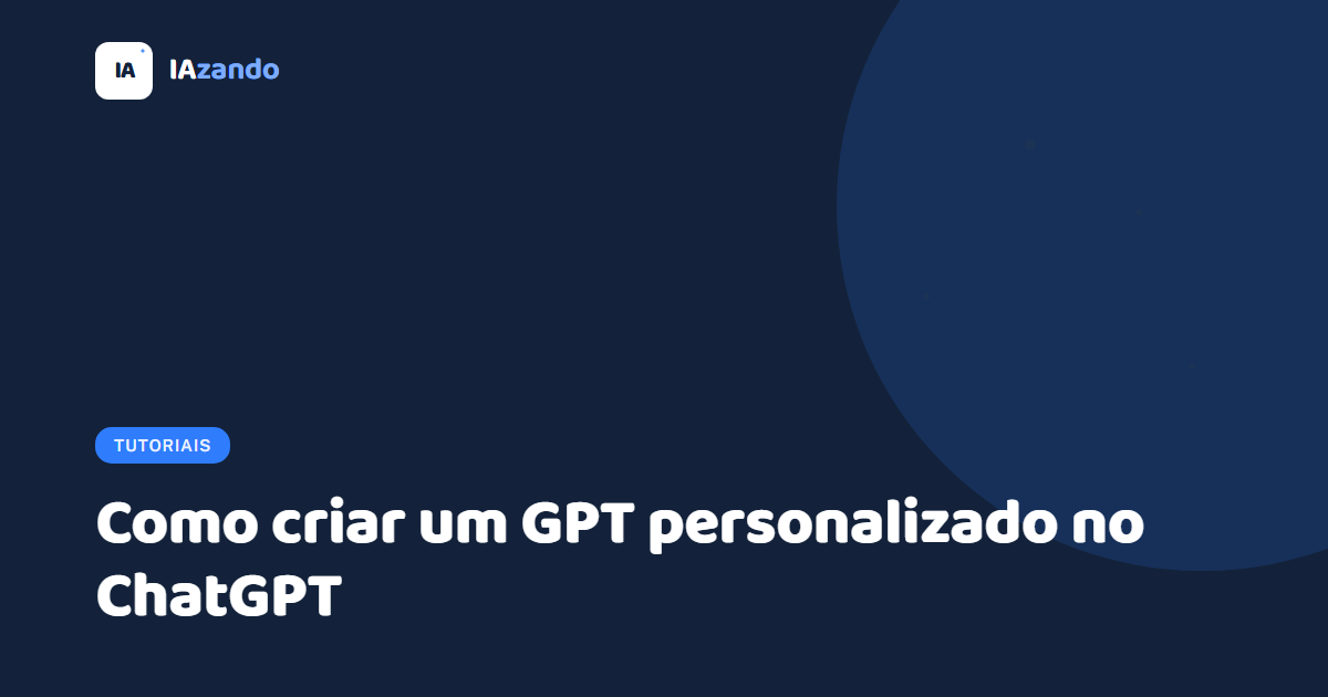 Assistente pessoal no ChatGPT: crie o seu sem programar
