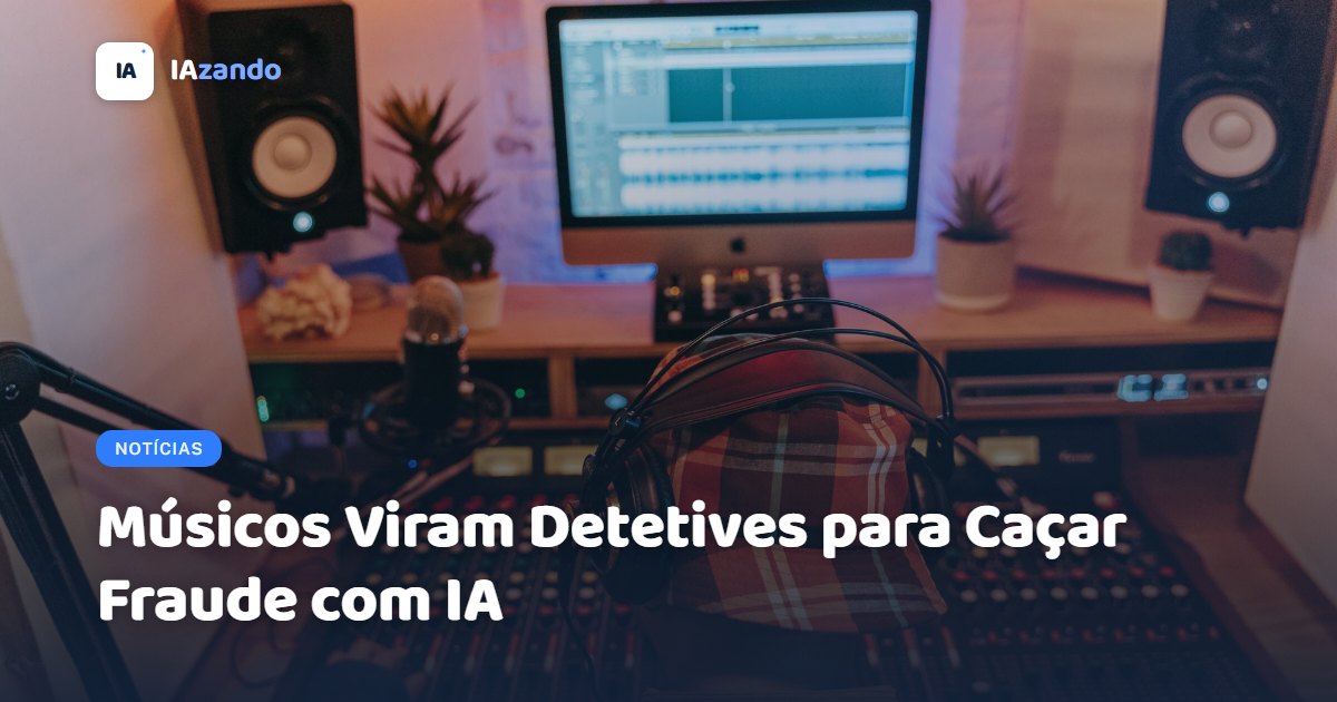 Músicos Viram Detetives para Caçar Fraude com IA